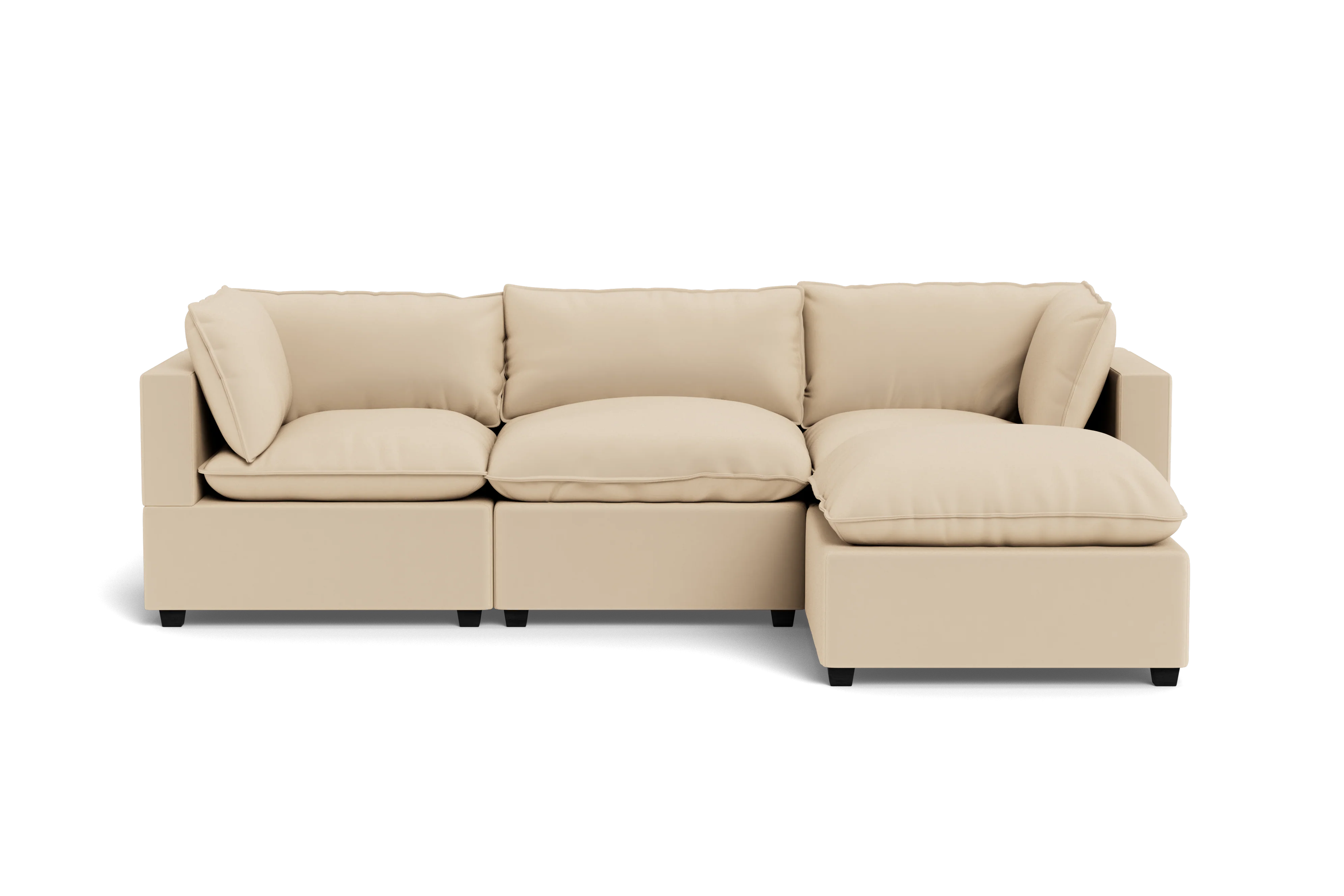 Kova Pillow Cushion Sofa 122" + Ottoman - Image 35