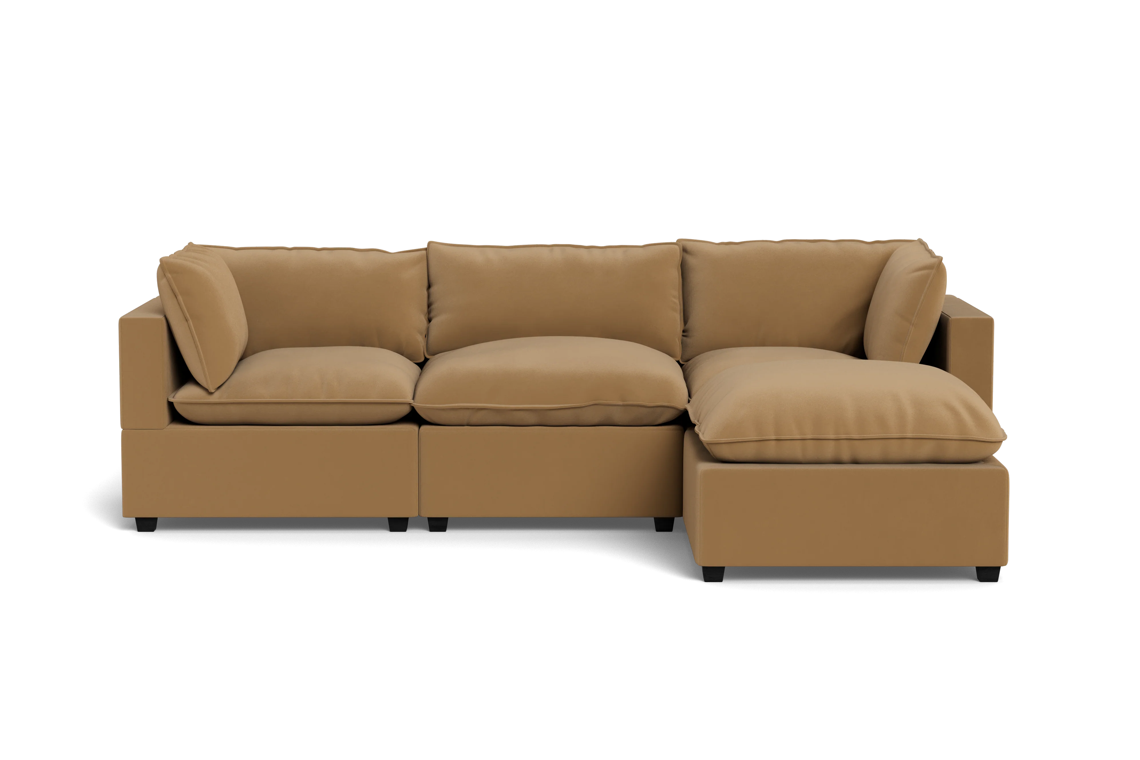 Kova Pillow Cushion Sofa 122" + Ottoman - Image 36