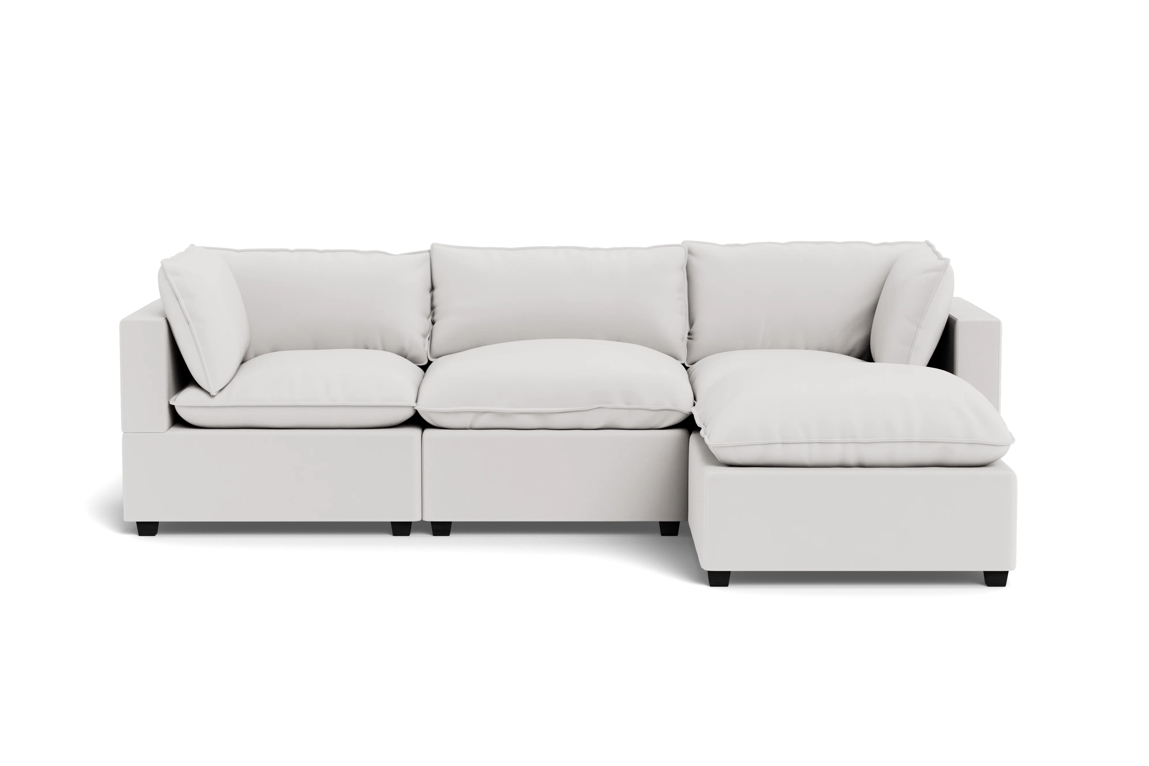 Kova Pillow Cushion Sofa 122" + Ottoman - Image 37