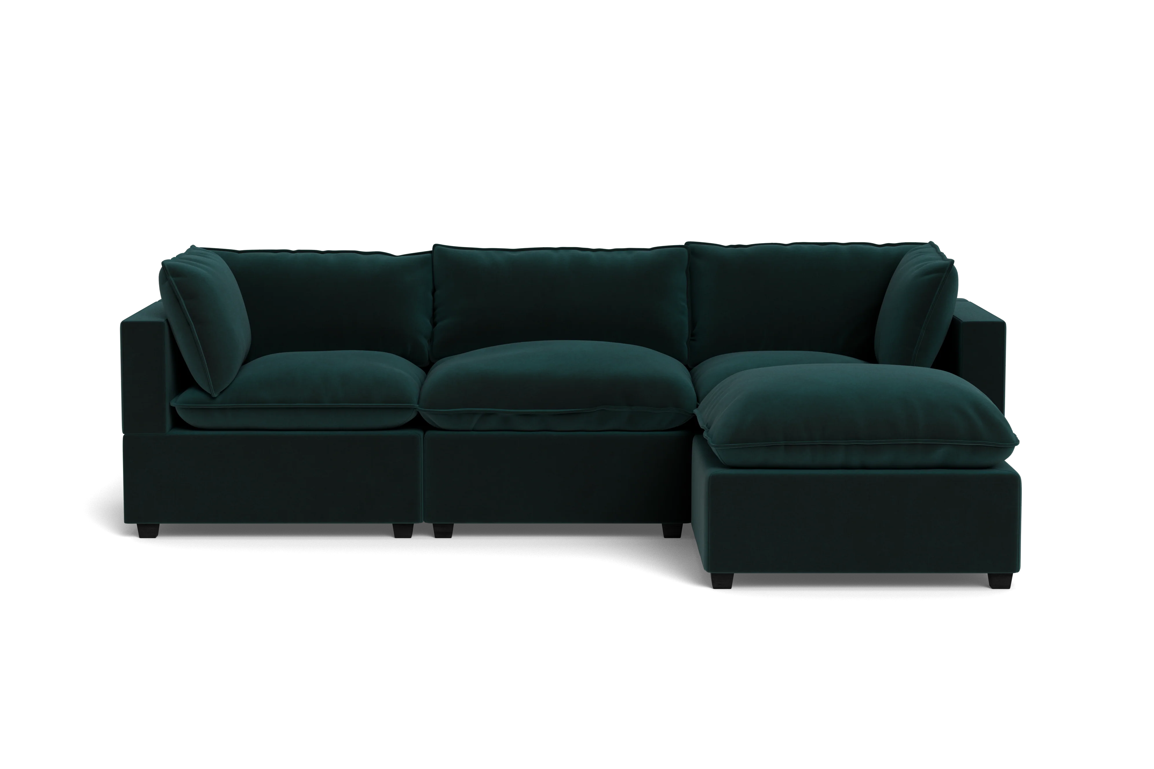 Kova Pillow Cushion Sofa 122" + Ottoman - Image 38