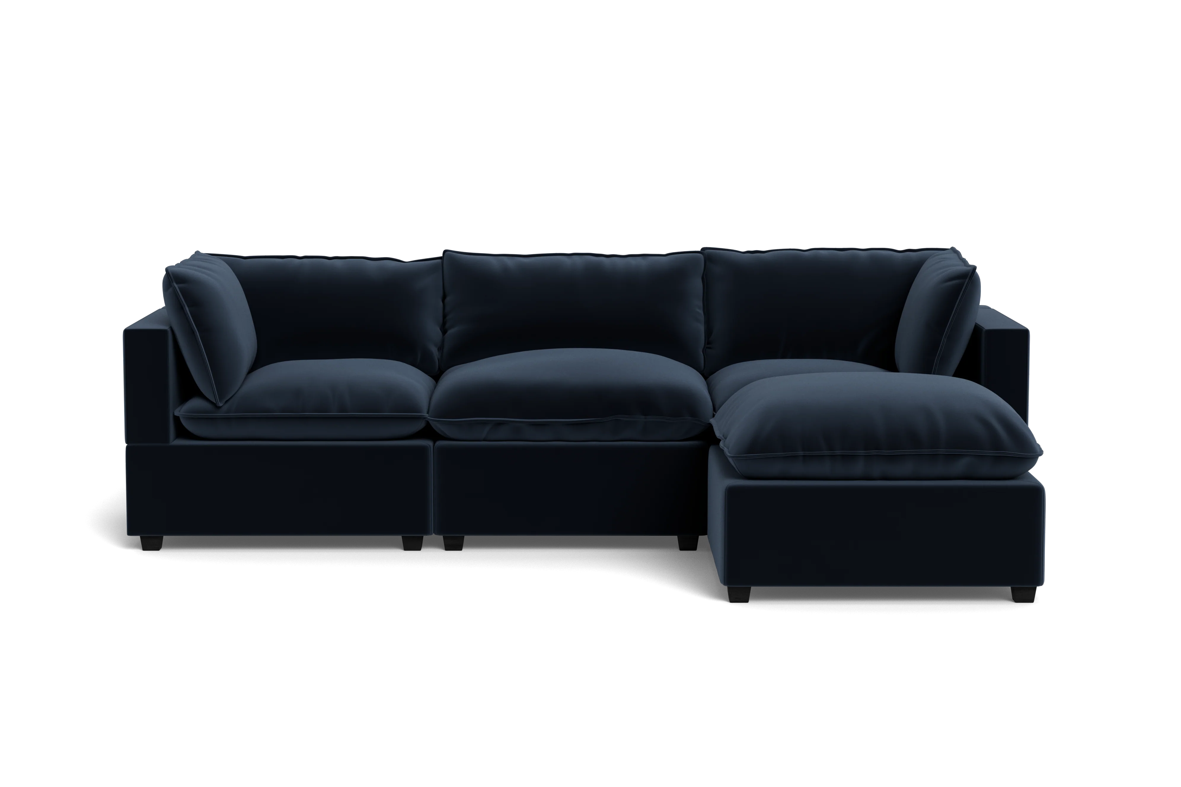 Kova Pillow Cushion Sofa 122" + Ottoman - Image 39