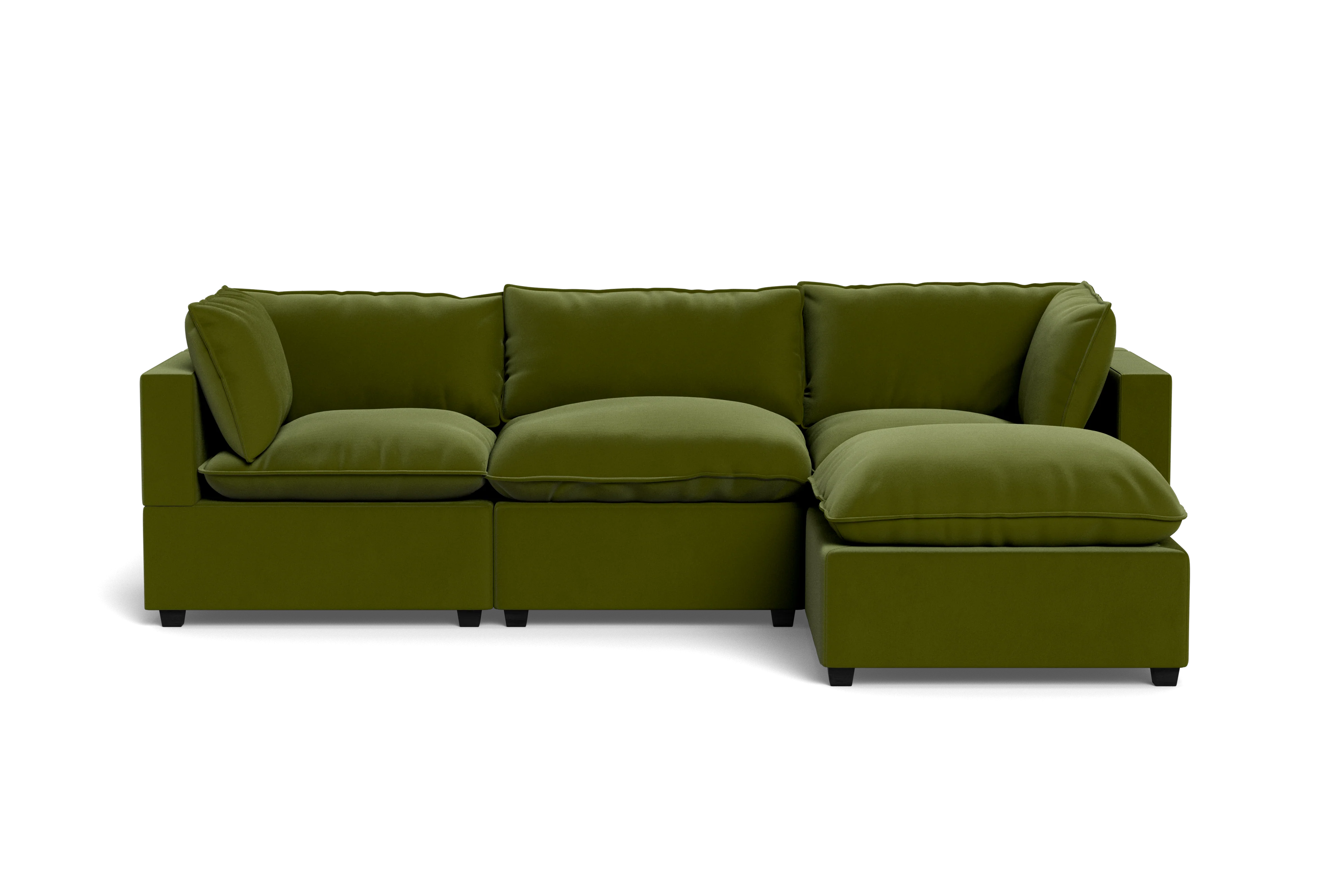 Kova Pillow Cushion Sofa 122" + Ottoman - Image 40