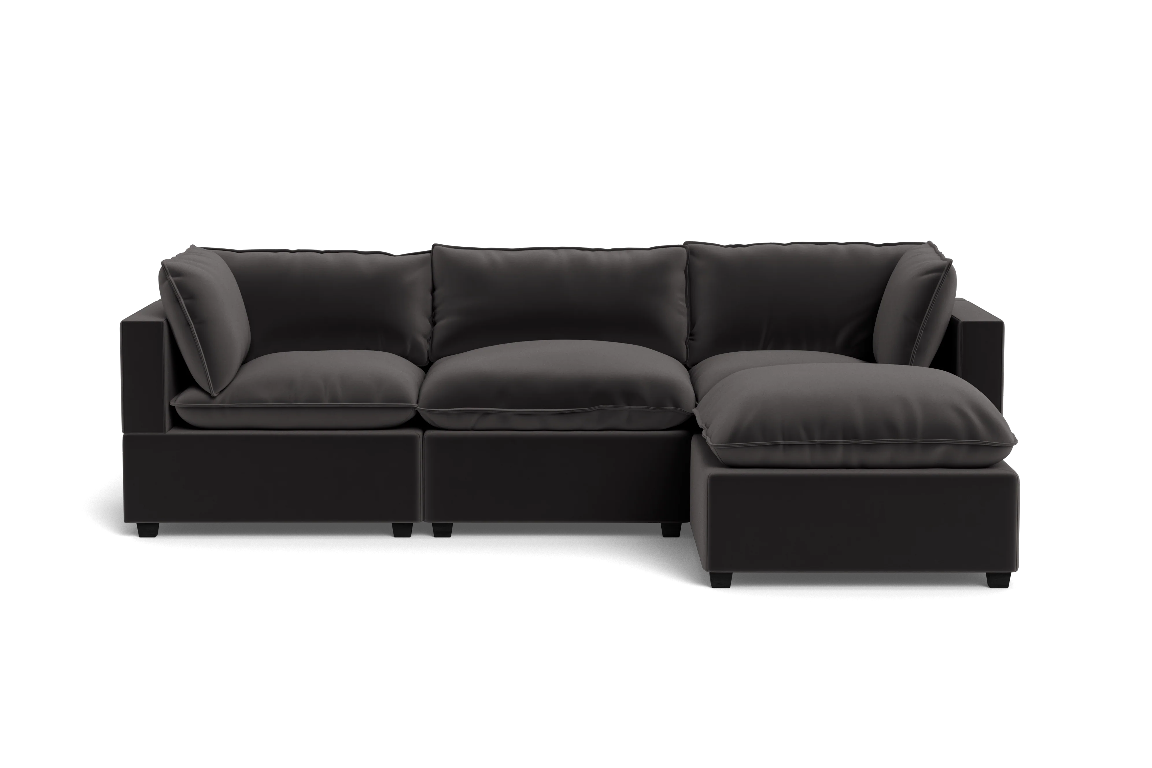 Kova Pillow Cushion Sofa 122" + Ottoman - Image 41