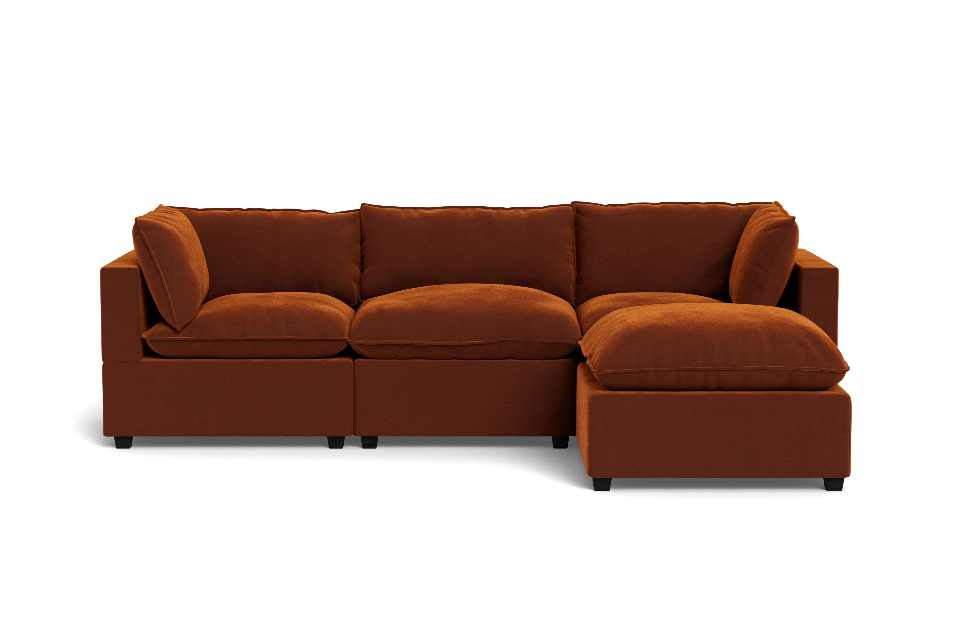 Kova Pillow Cushion Sofa 122" + Ottoman - Image 42