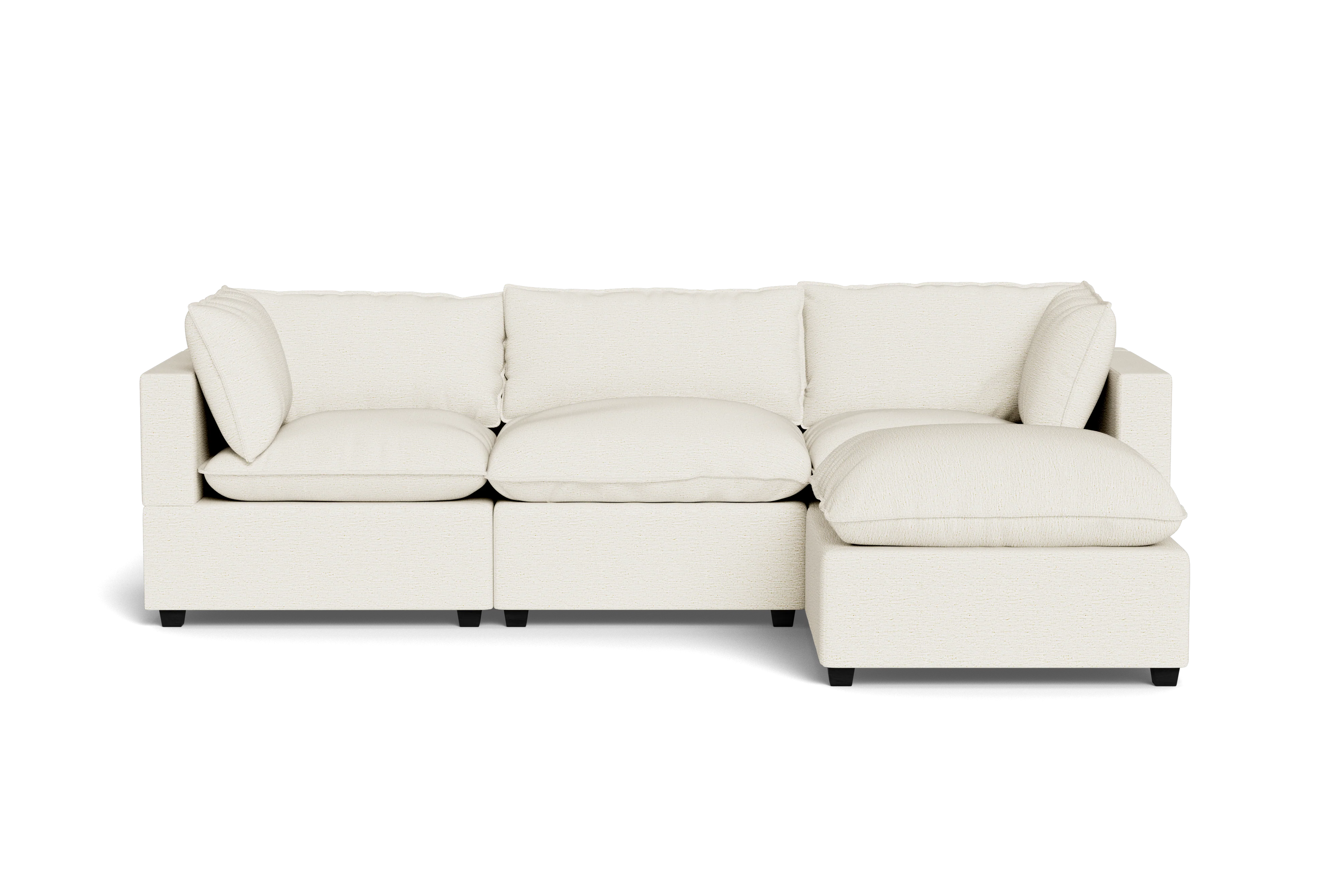 Kova Pillow Cushion Sofa 122" + Ottoman - Image 43