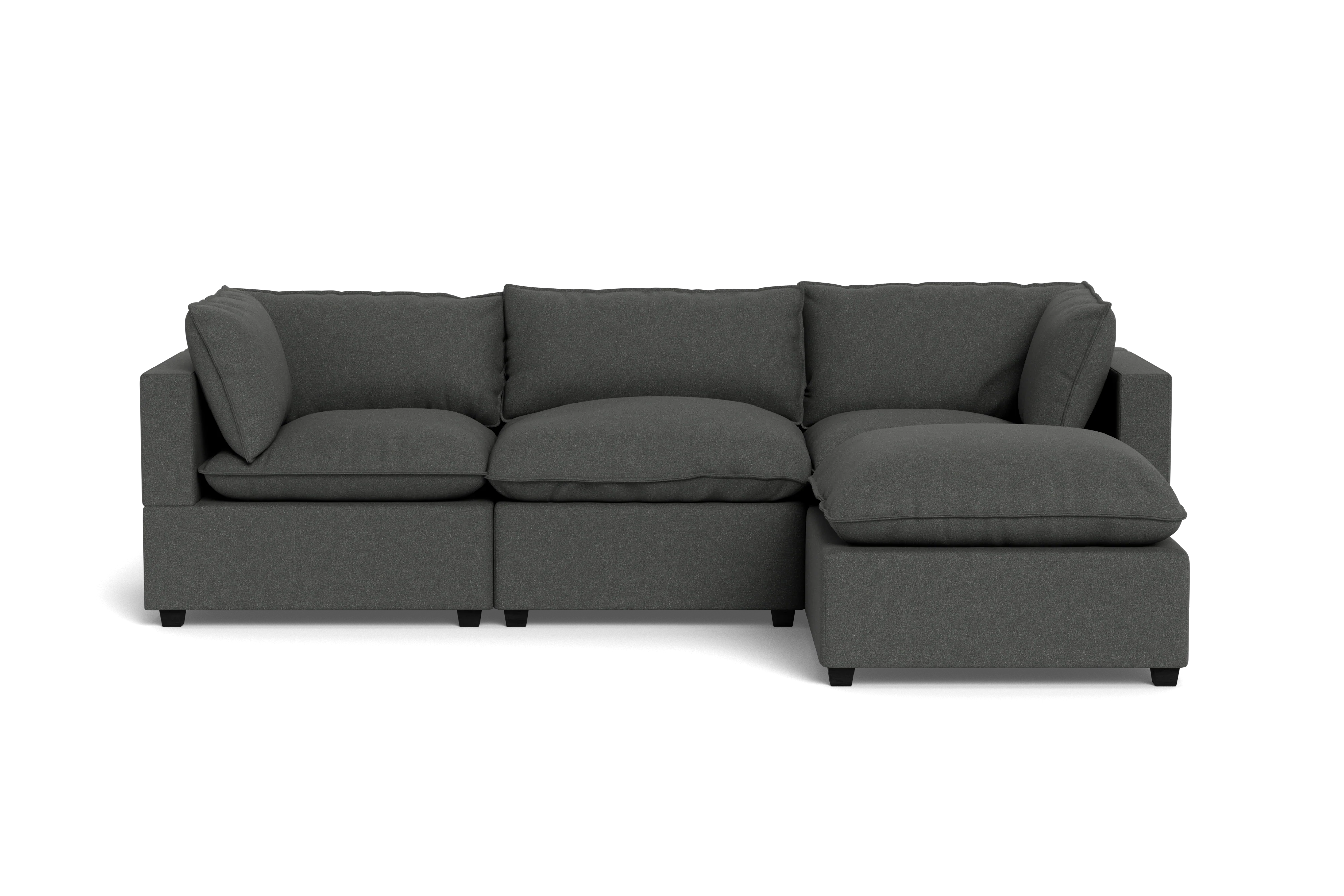 Kova Pillow Cushion Sofa 122" + Ottoman - Image 46