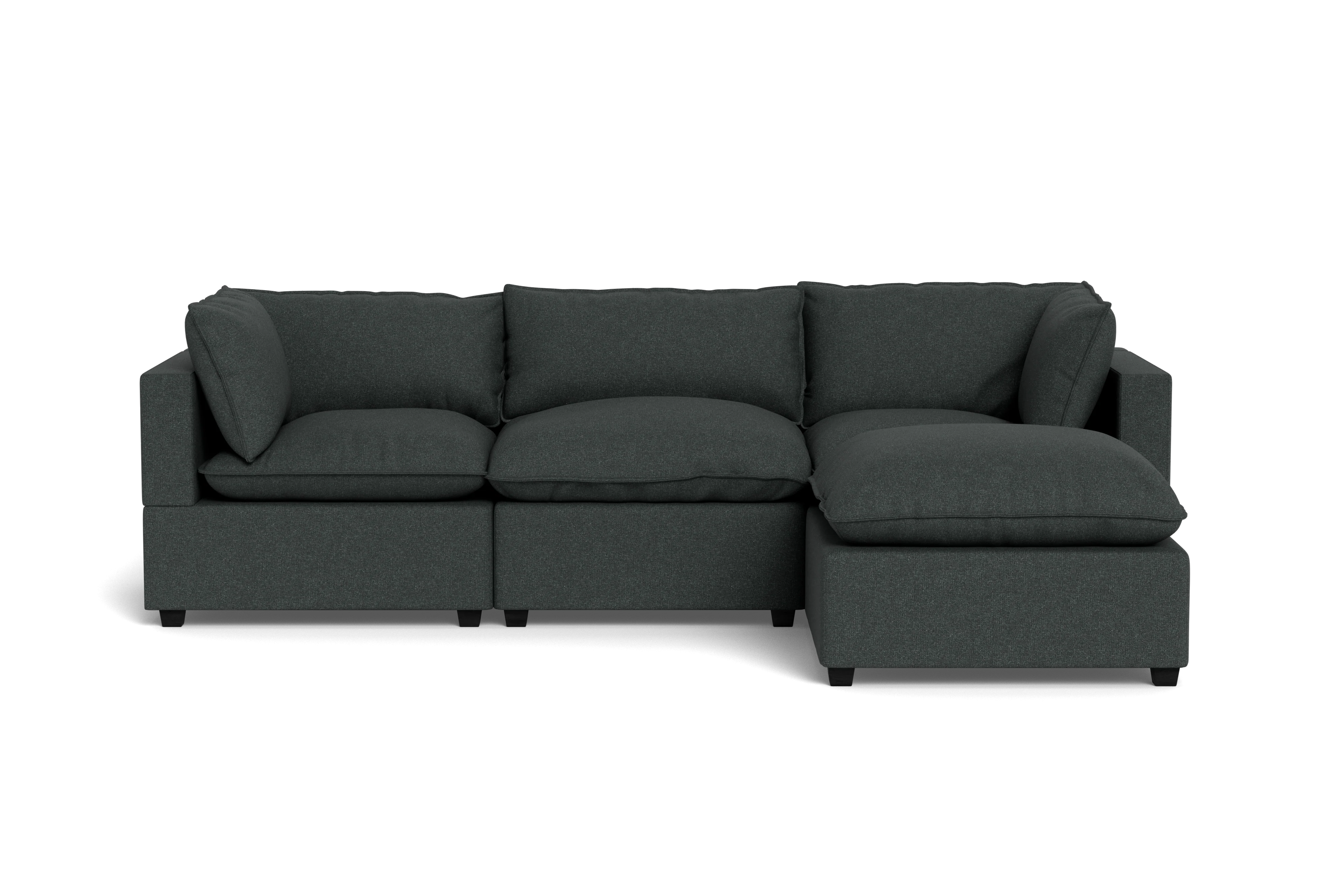 Kova Pillow Cushion Sofa 122" + Ottoman - Image 47