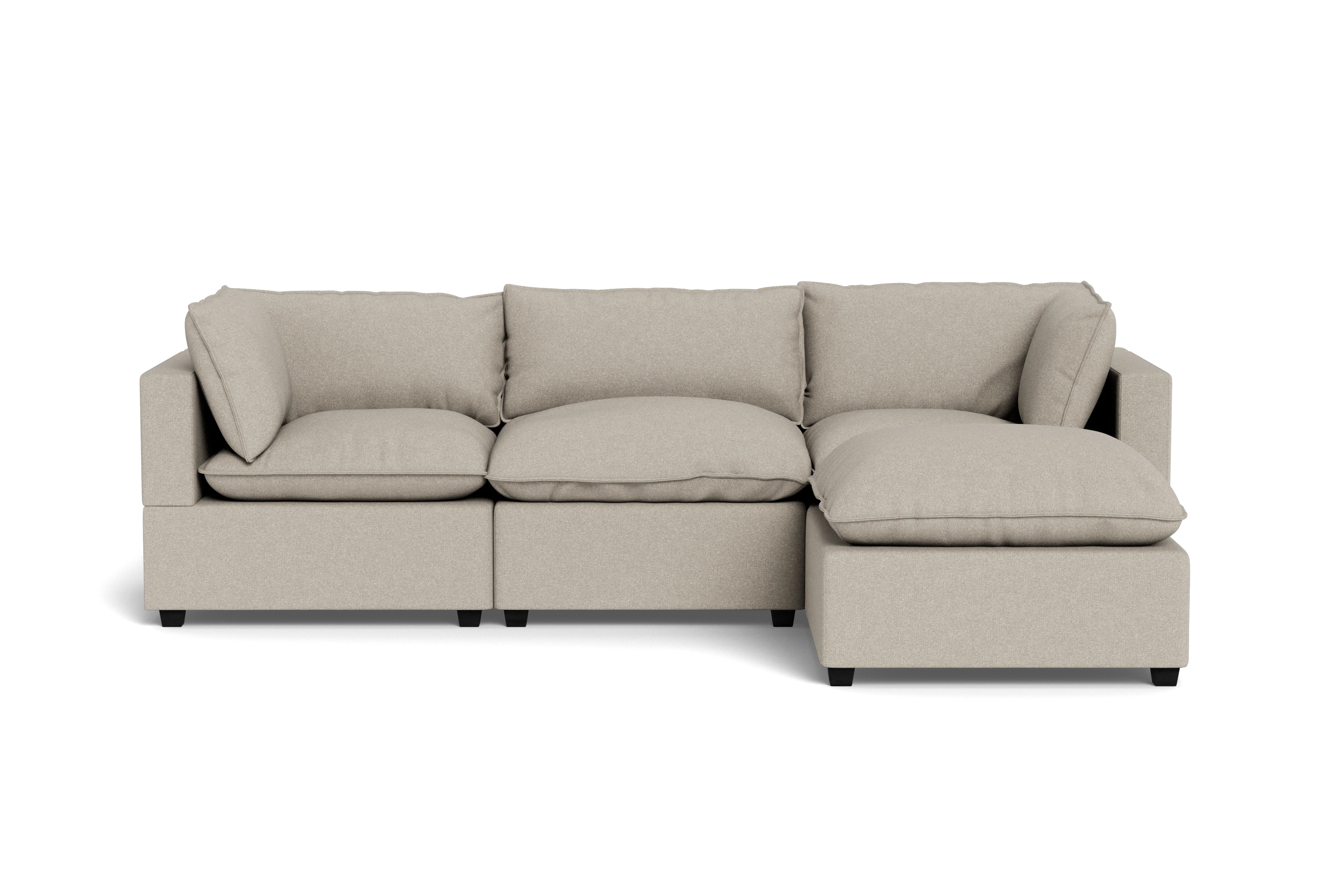 Kova Pillow Cushion Sofa 122" + Ottoman - Image 48