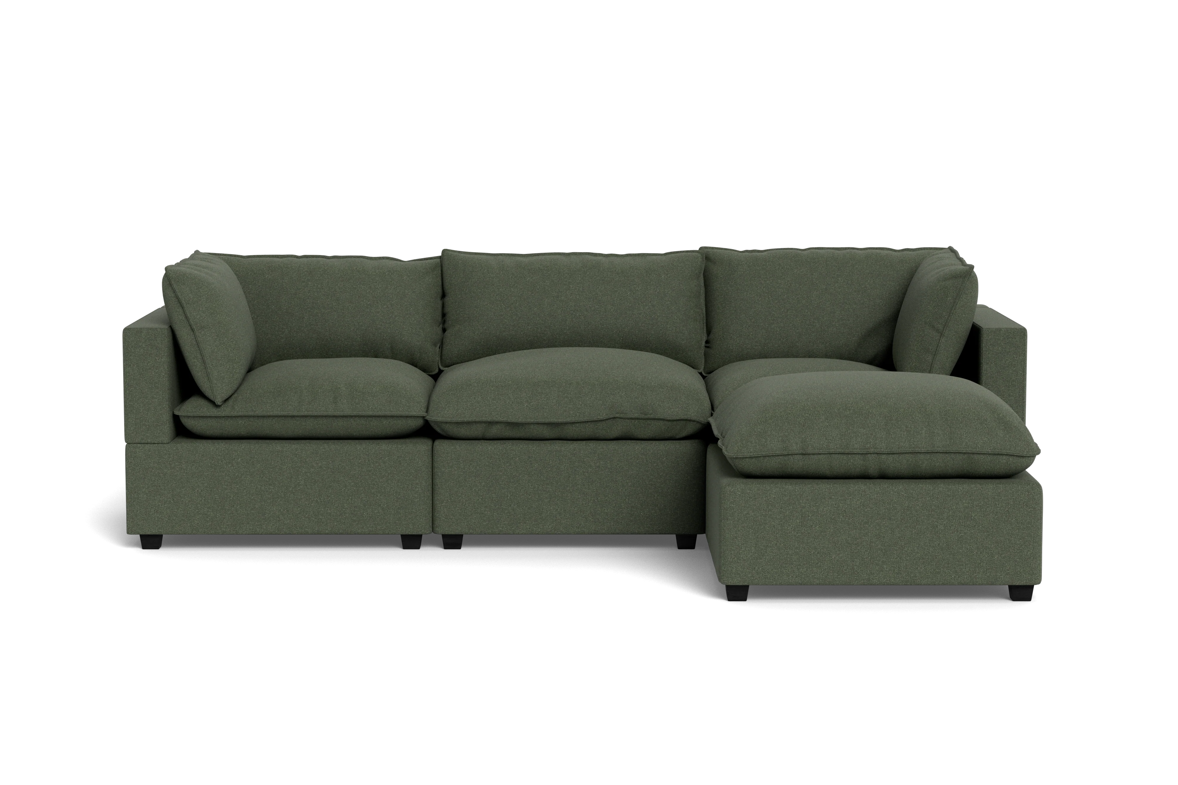 Kova Pillow Cushion Sofa 122" + Ottoman - Image 50