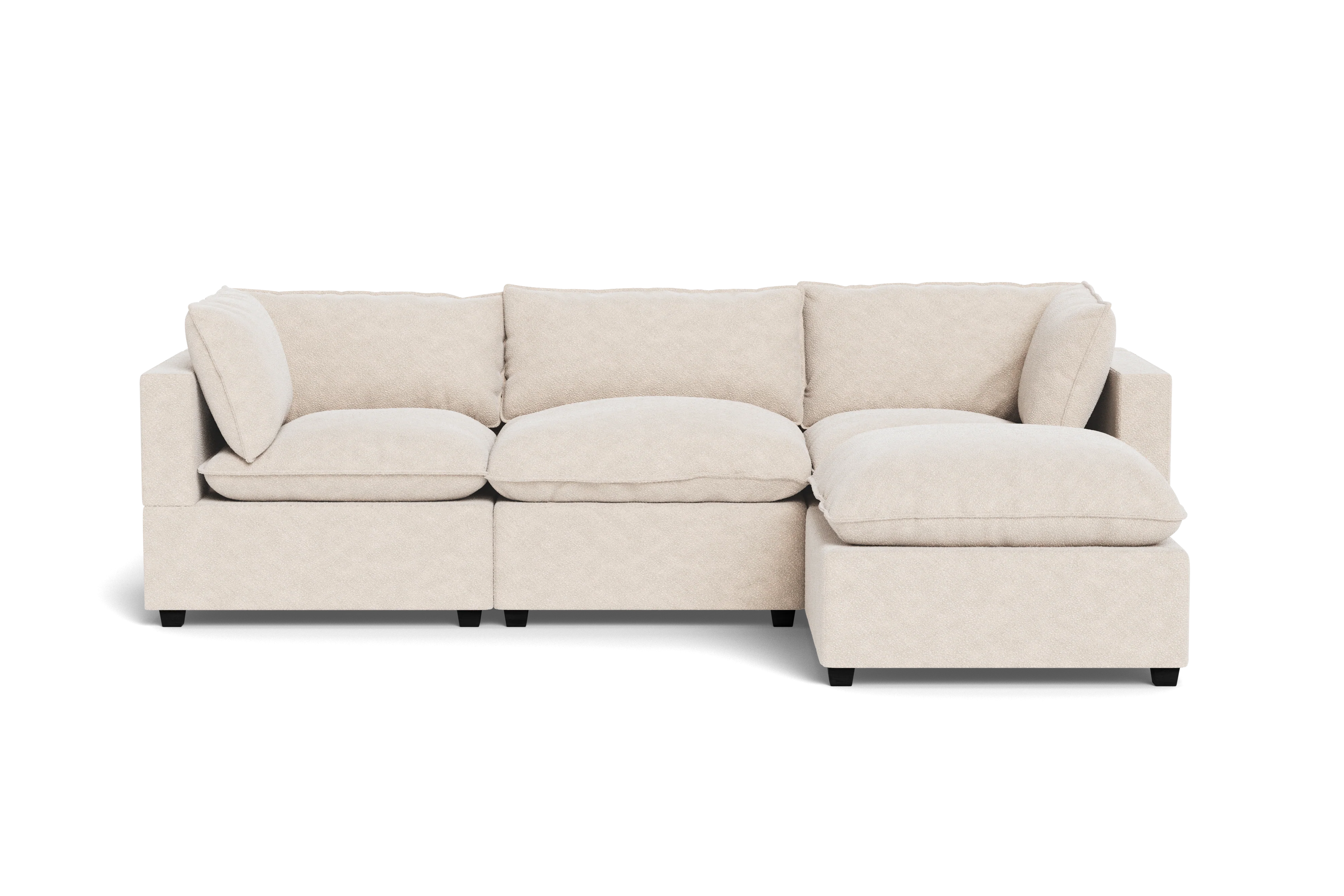 Kova Pillow Cushion Sofa 122" + Ottoman - Image 51