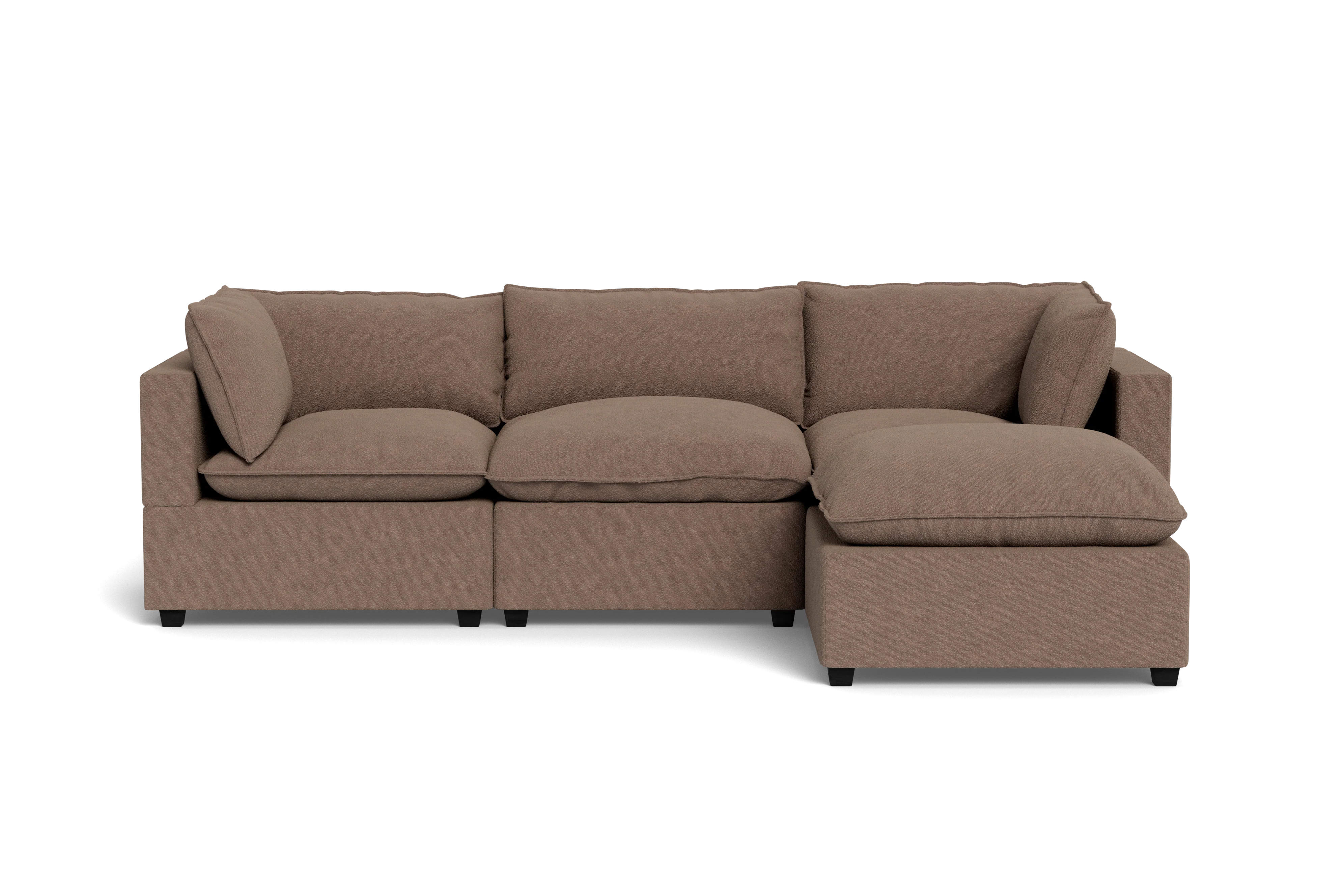 Kova Pillow Cushion Sofa 122" + Ottoman - Image 53