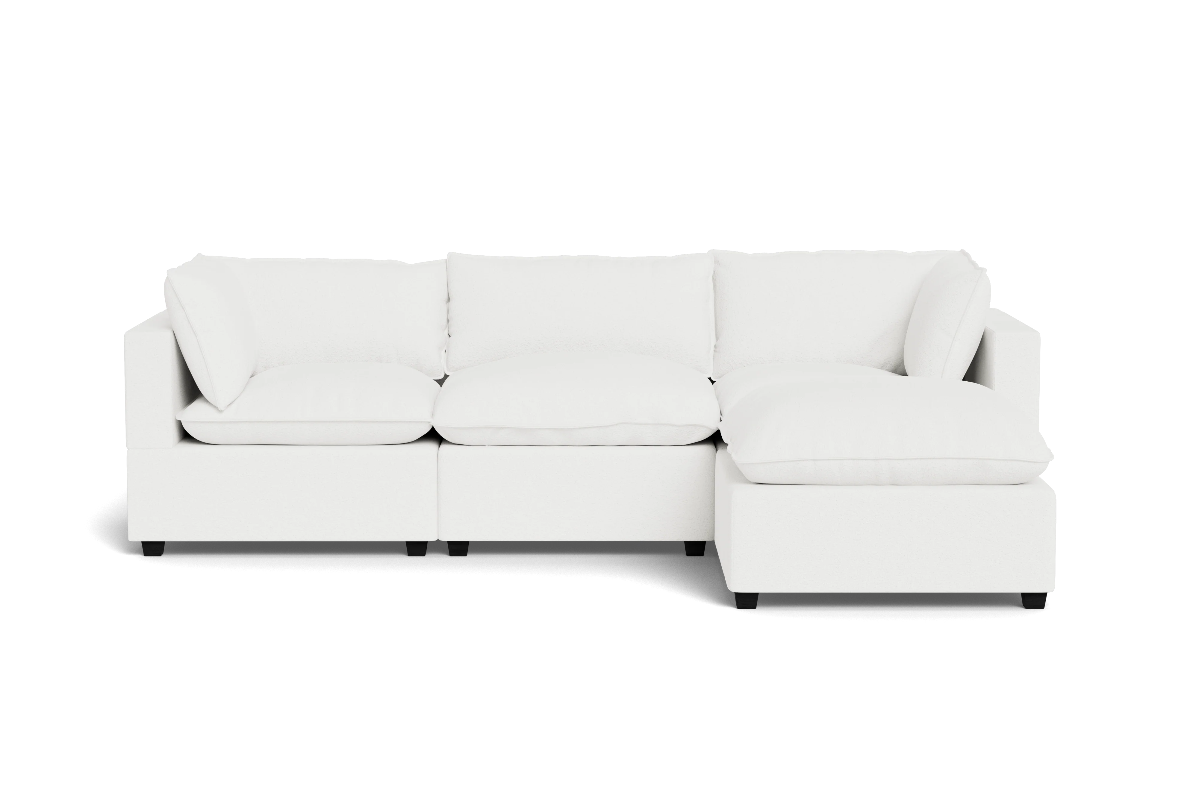 Kova Pillow Cushion Sofa 122" + Ottoman - Image 56