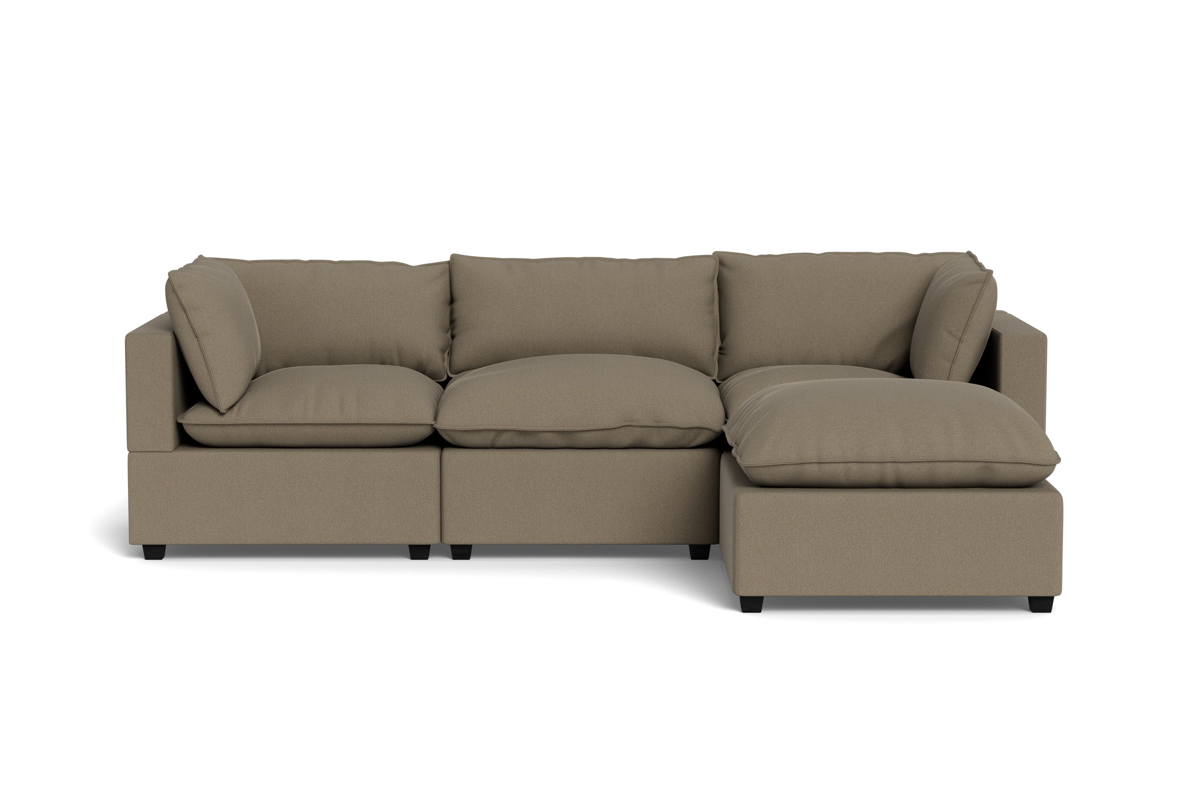 Kova Pillow Cushion Sofa 122" + Ottoman - Image 58