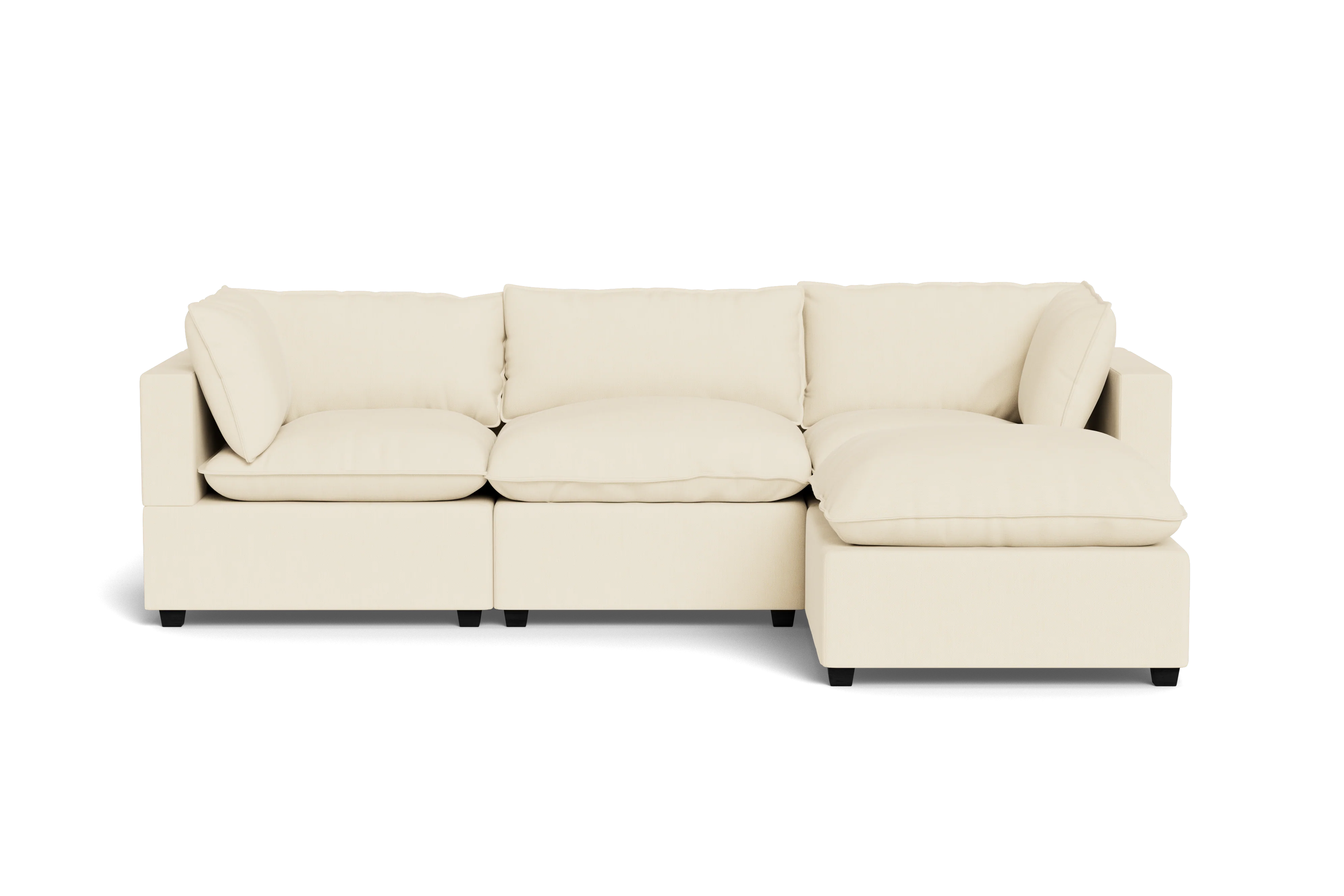 Kova Pillow Cushion Sofa 122" + Ottoman - Image 59