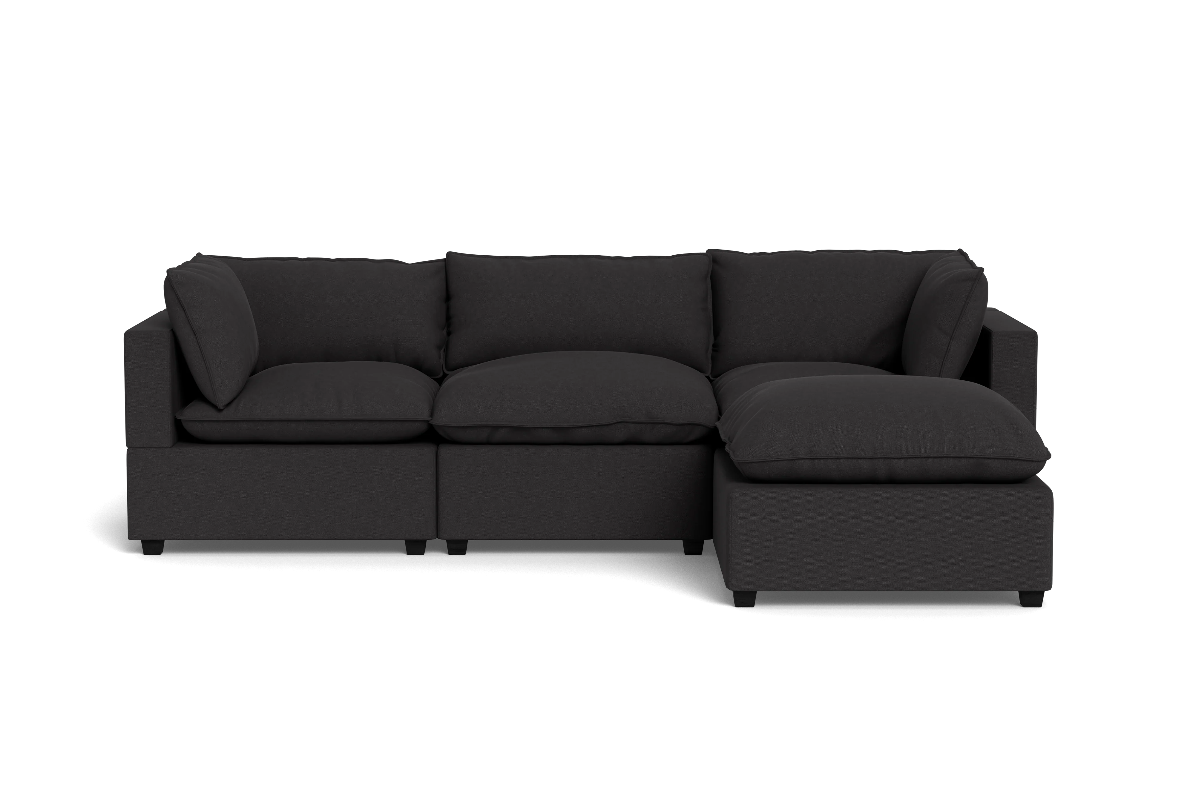 Kova Pillow Cushion Sofa 122" + Ottoman - Image 61