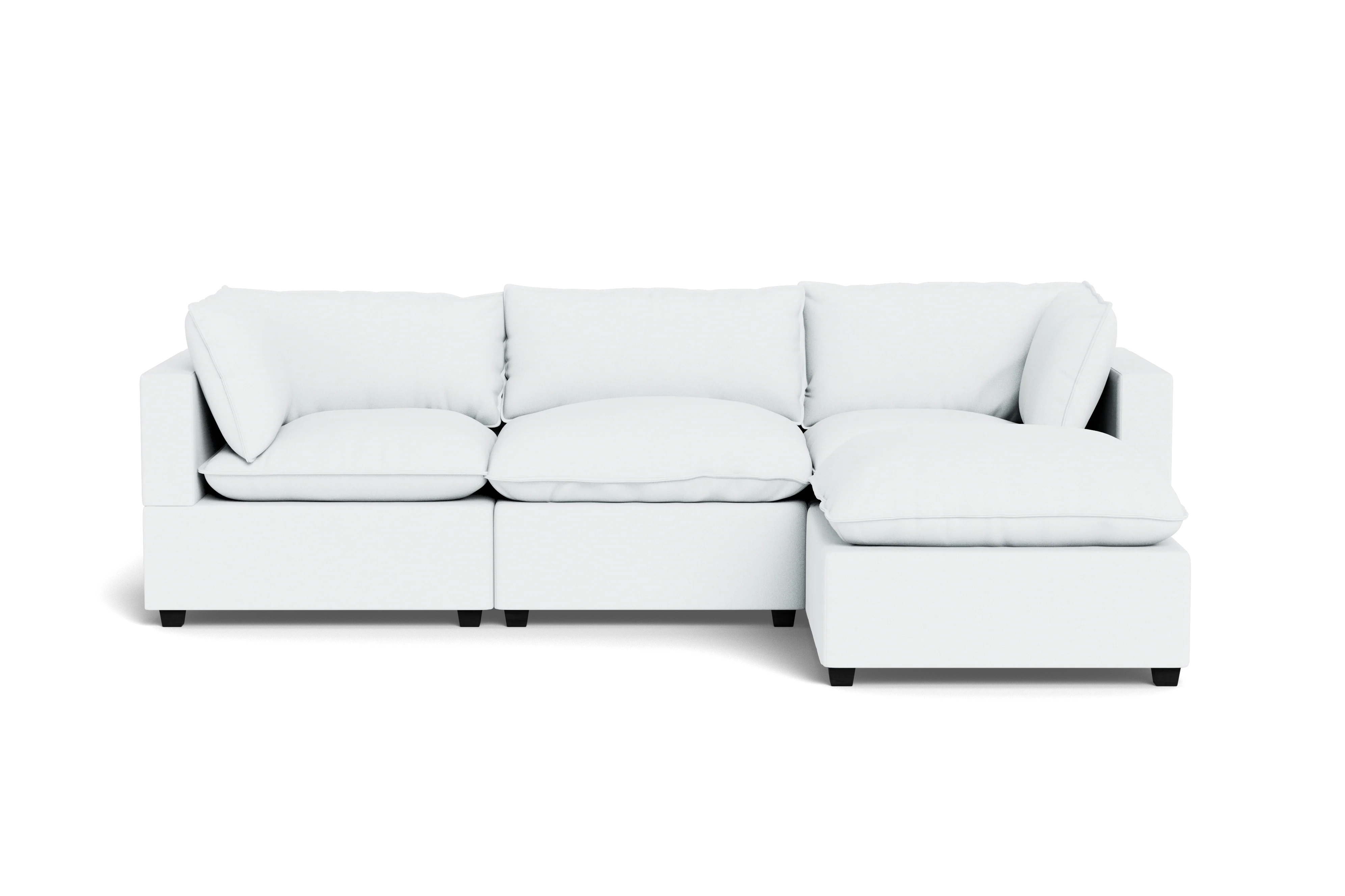 Kova Pillow Cushion Sofa 122" + Ottoman - Image 67