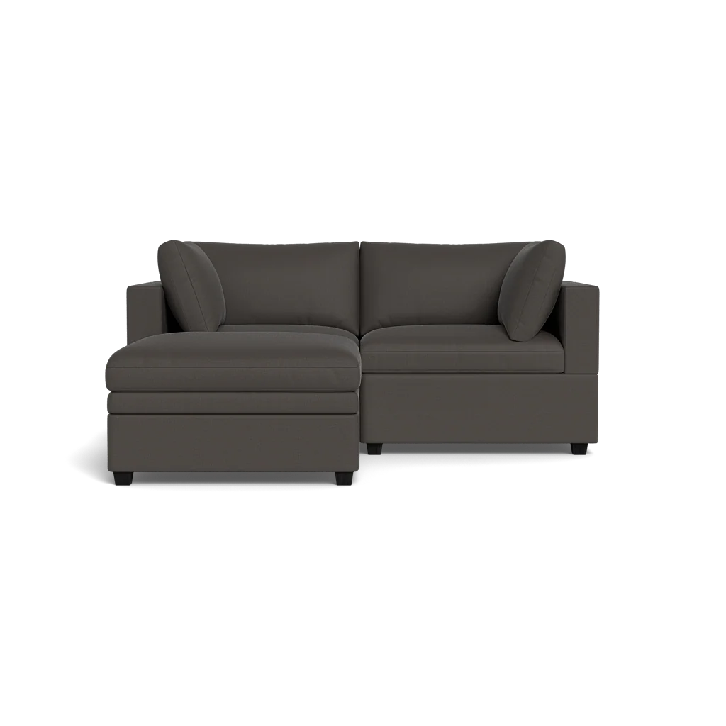 Kova Box Cushion Sofa 86" + Ottoman - Image 15