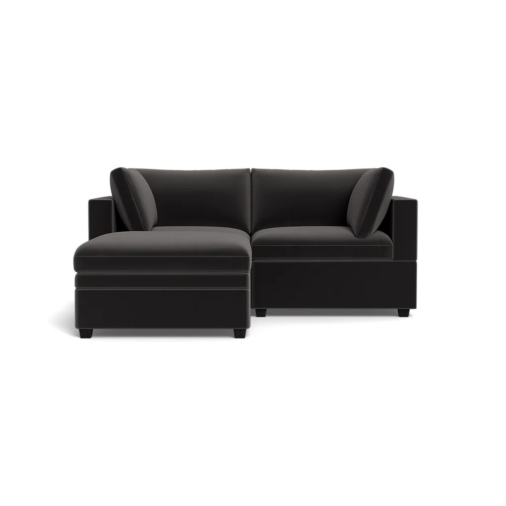 Kova Box Cushion Sofa 86" + Ottoman - Image 23