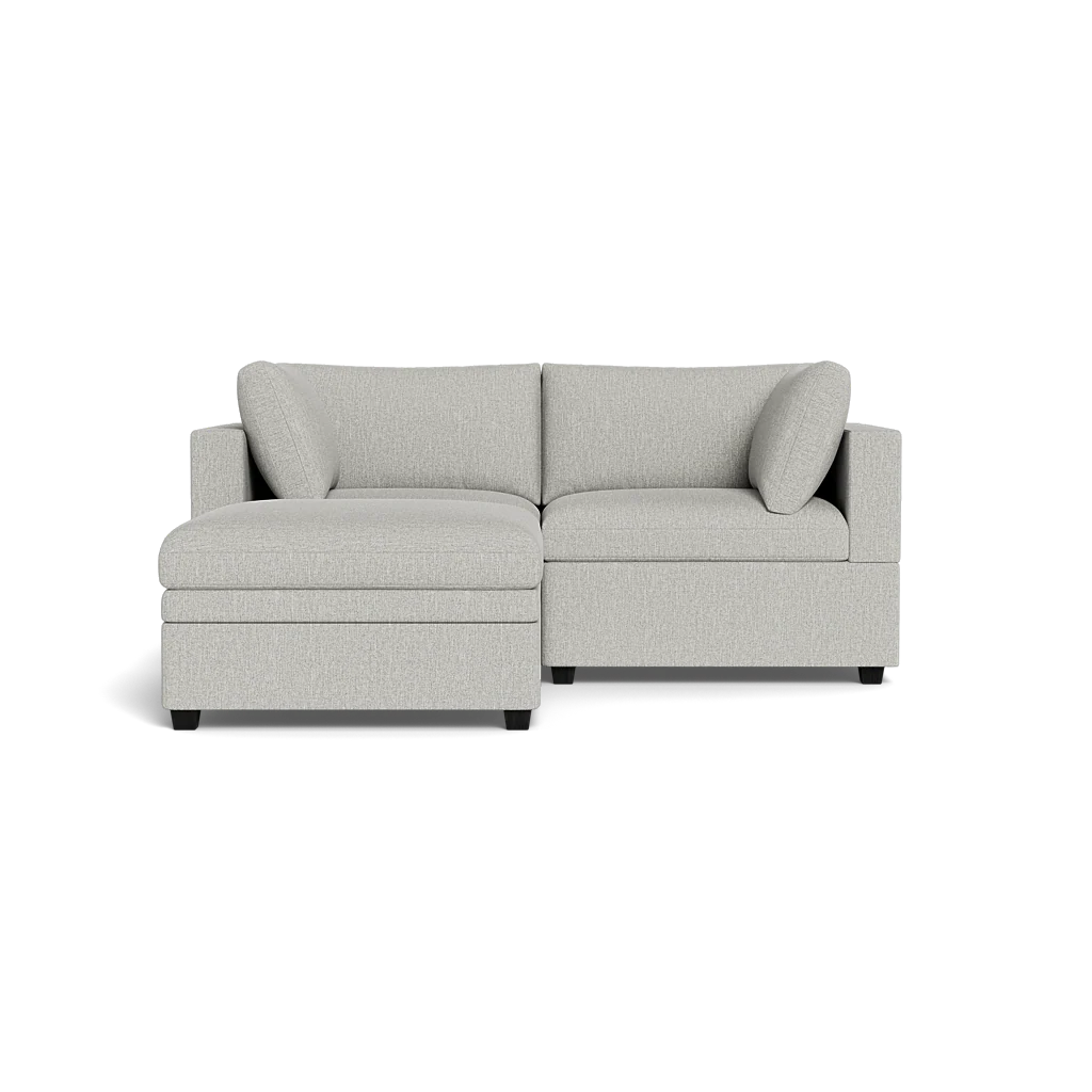 Kova Box Cushion Sofa 86" + Ottoman - Image 31