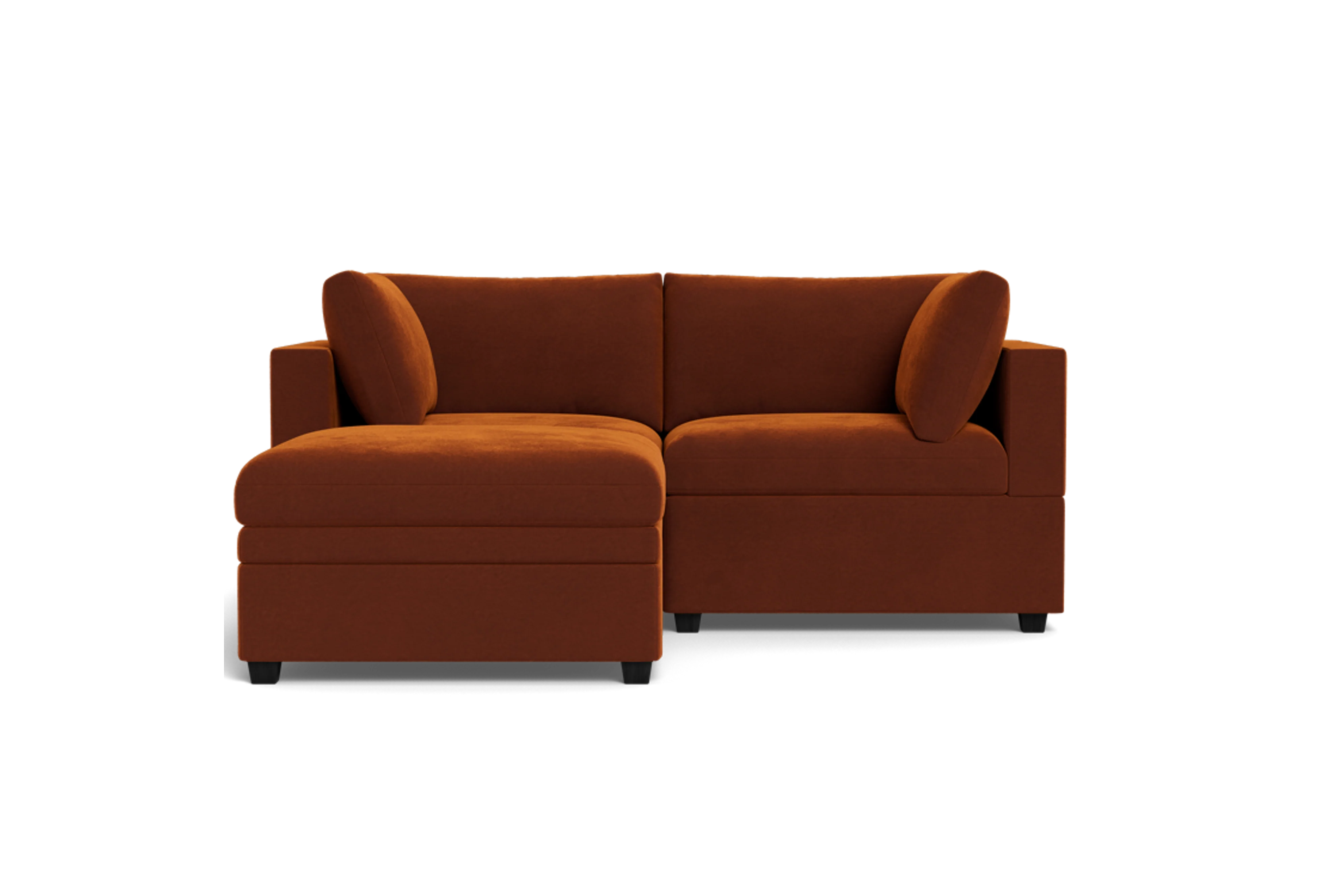 Kova Box Cushion Sofa 86" + Ottoman - Image 42