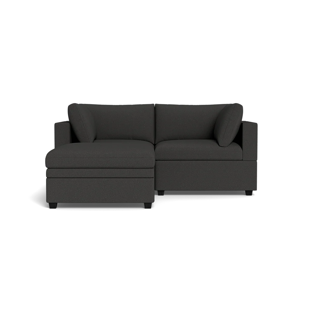 Kova Box Cushion Sofa 86" + Ottoman - Image 5
