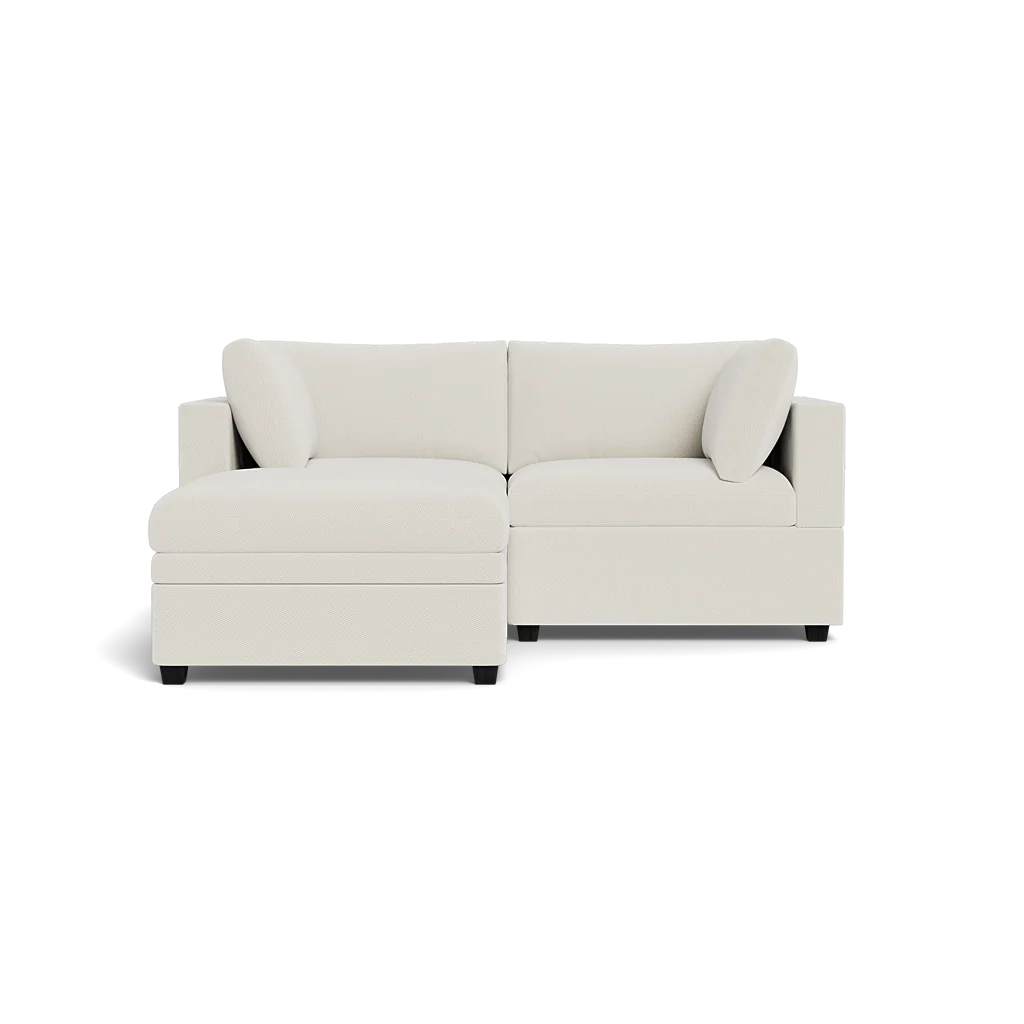 Kova Box Cushion Sofa 86" + Ottoman - Image 6
