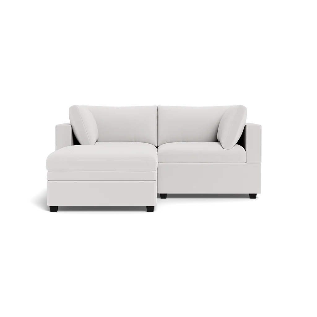 Kova Box Cushion Sofa 86" + Ottoman - Image 8