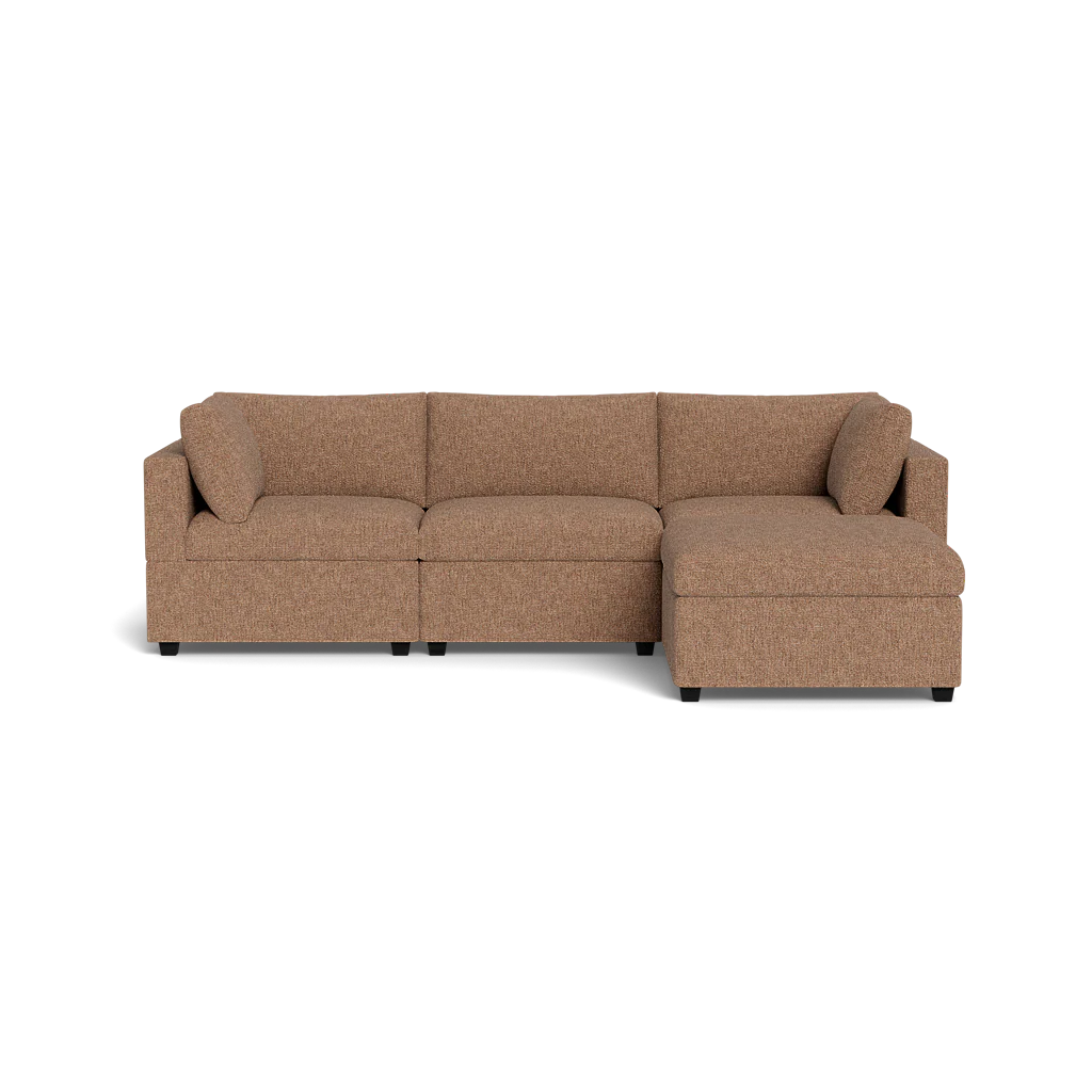 Kova Box Cushion Sofa 122" + Ottoman - Image 19