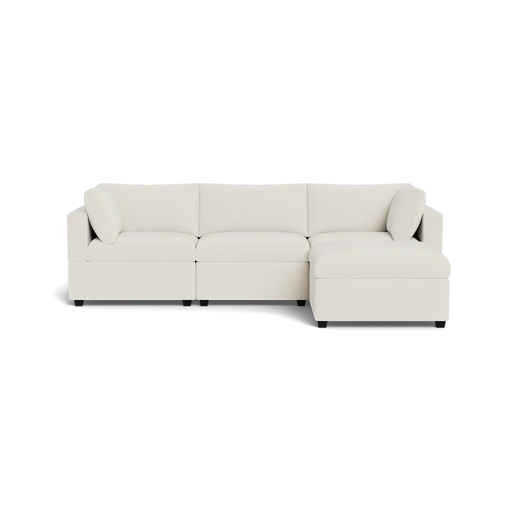 Kova Box Cushion Sofa 122" + Ottoman - Image 24