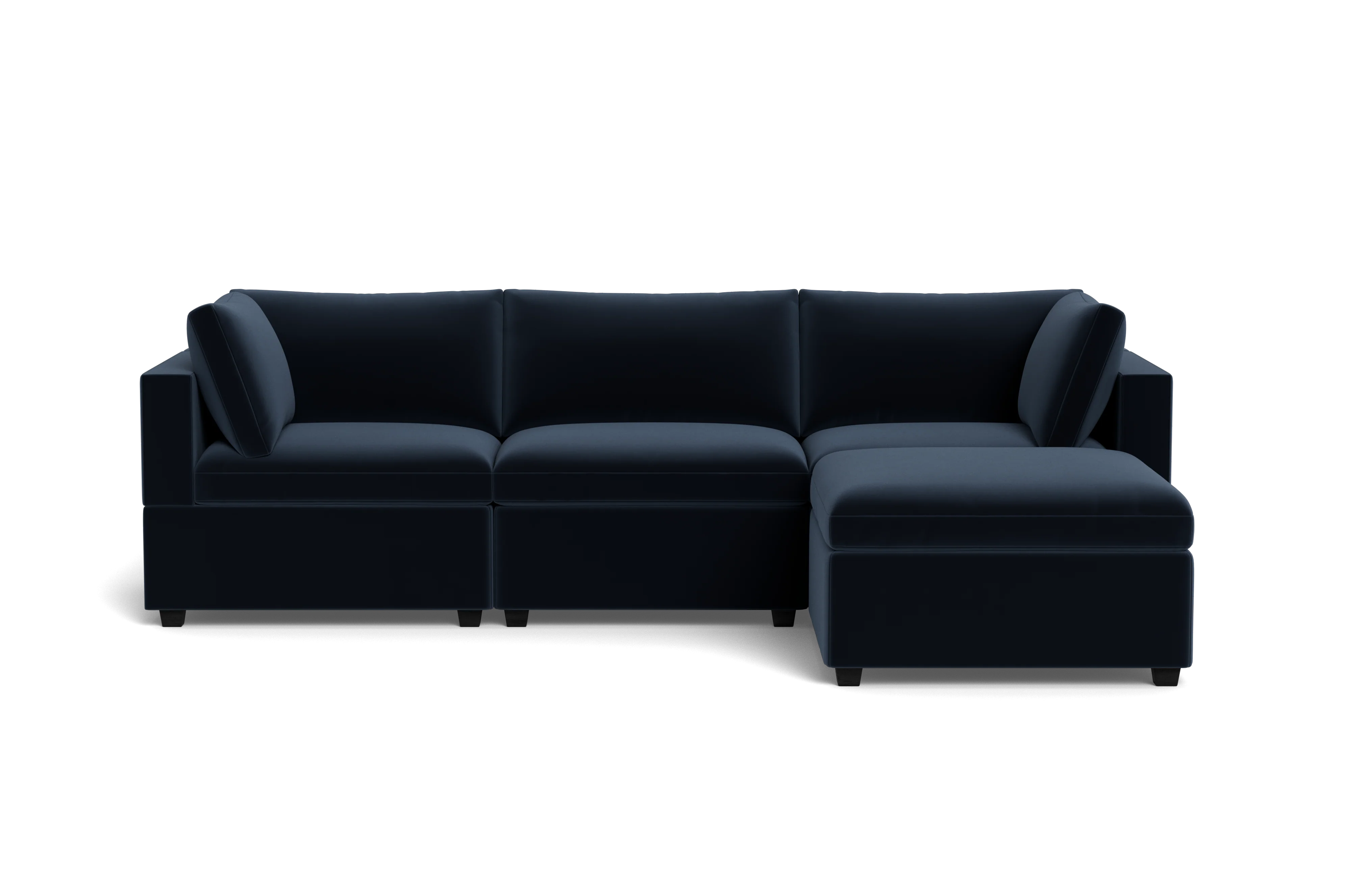 Kova Box Cushion Sofa 122" + Ottoman - Image 39