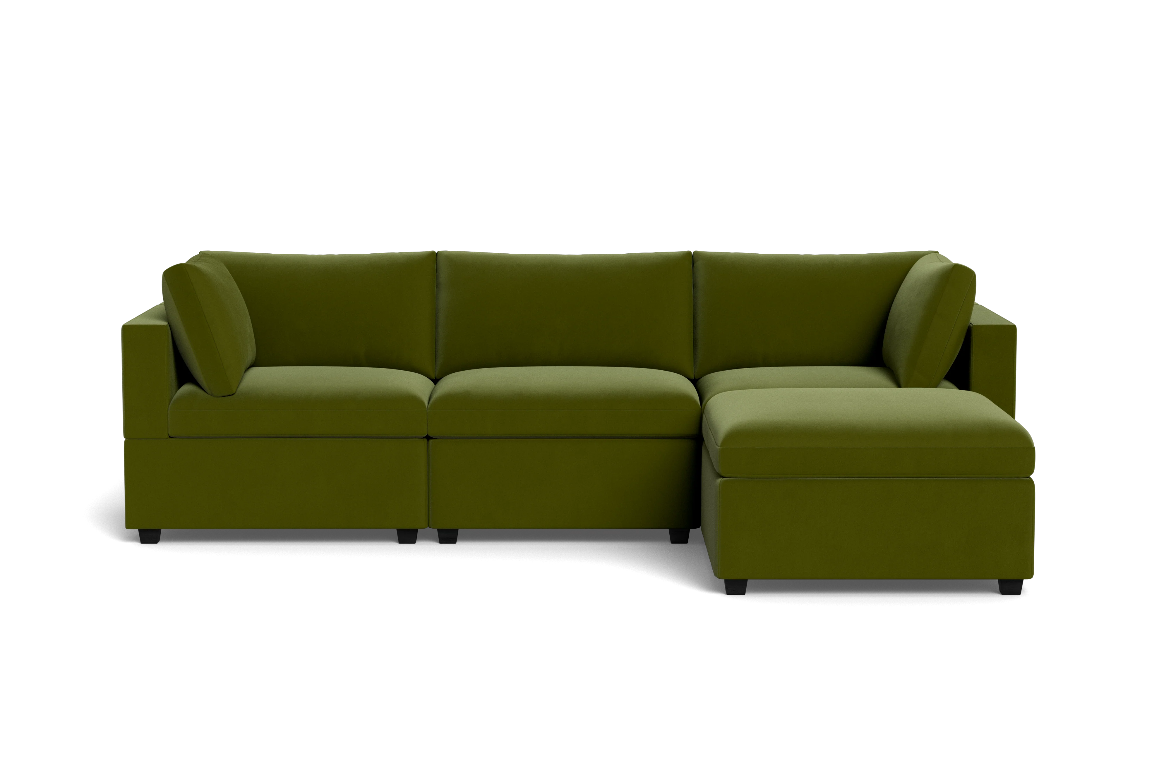 Kova Box Cushion Sofa 122" + Ottoman - Image 40