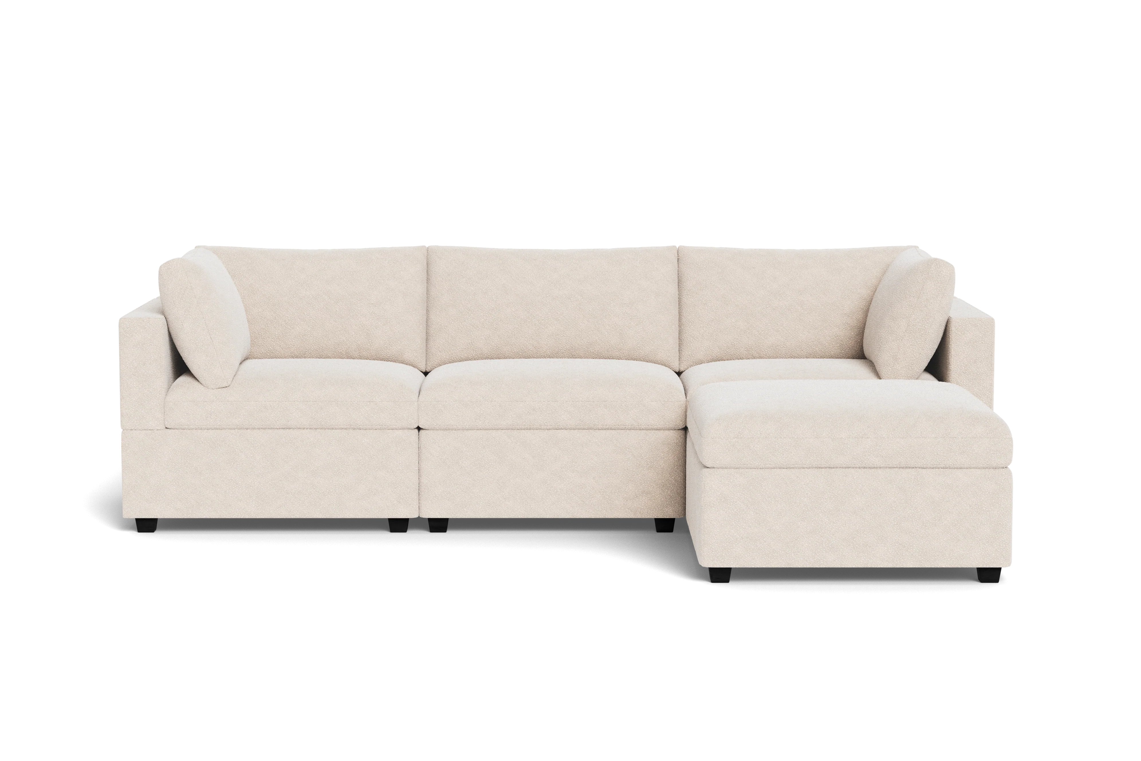 Kova Box Cushion Sofa 122" + Ottoman - Image 51
