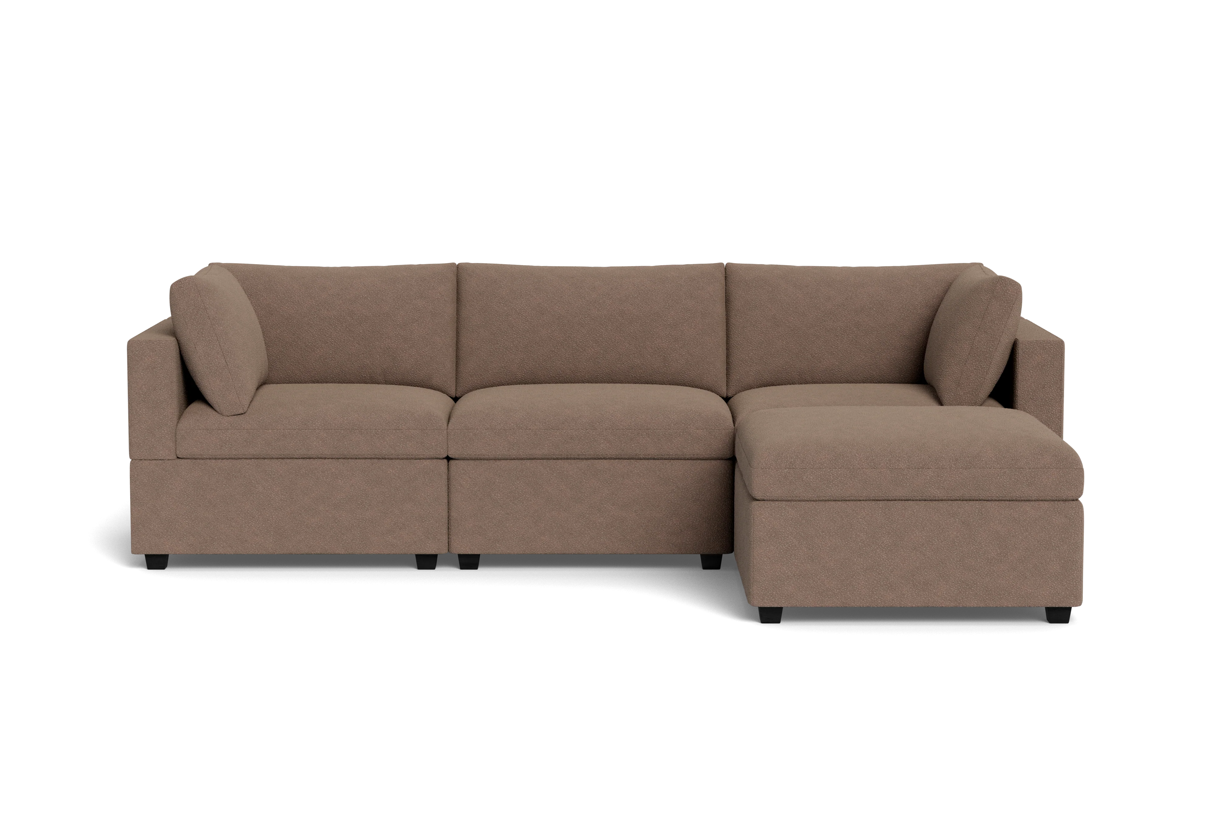 Kova Box Cushion Sofa 122" + Ottoman - Image 53