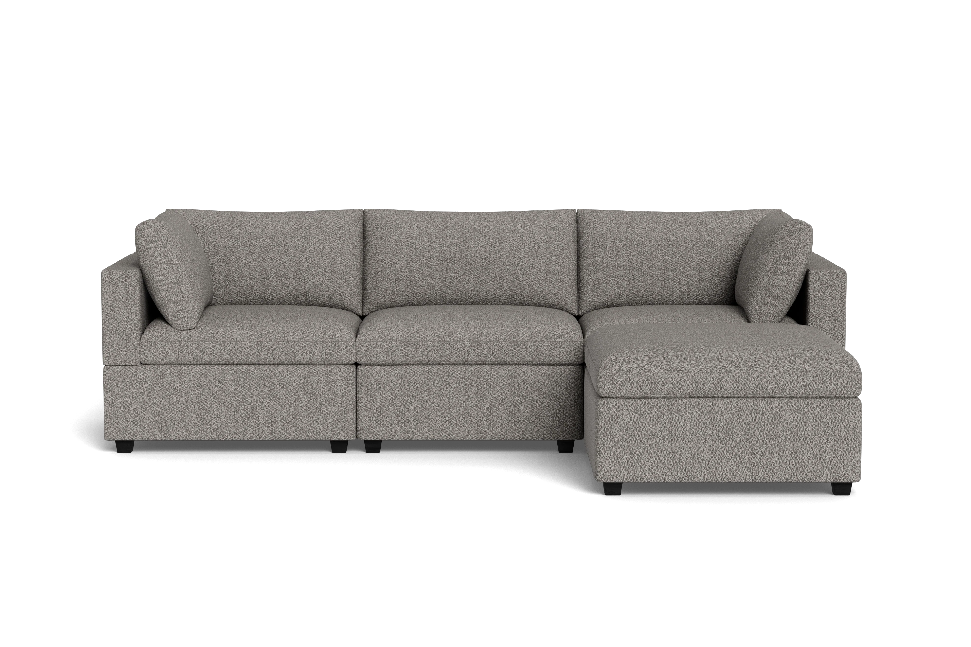 Kova Box Cushion Sofa 122" + Ottoman - Image 55