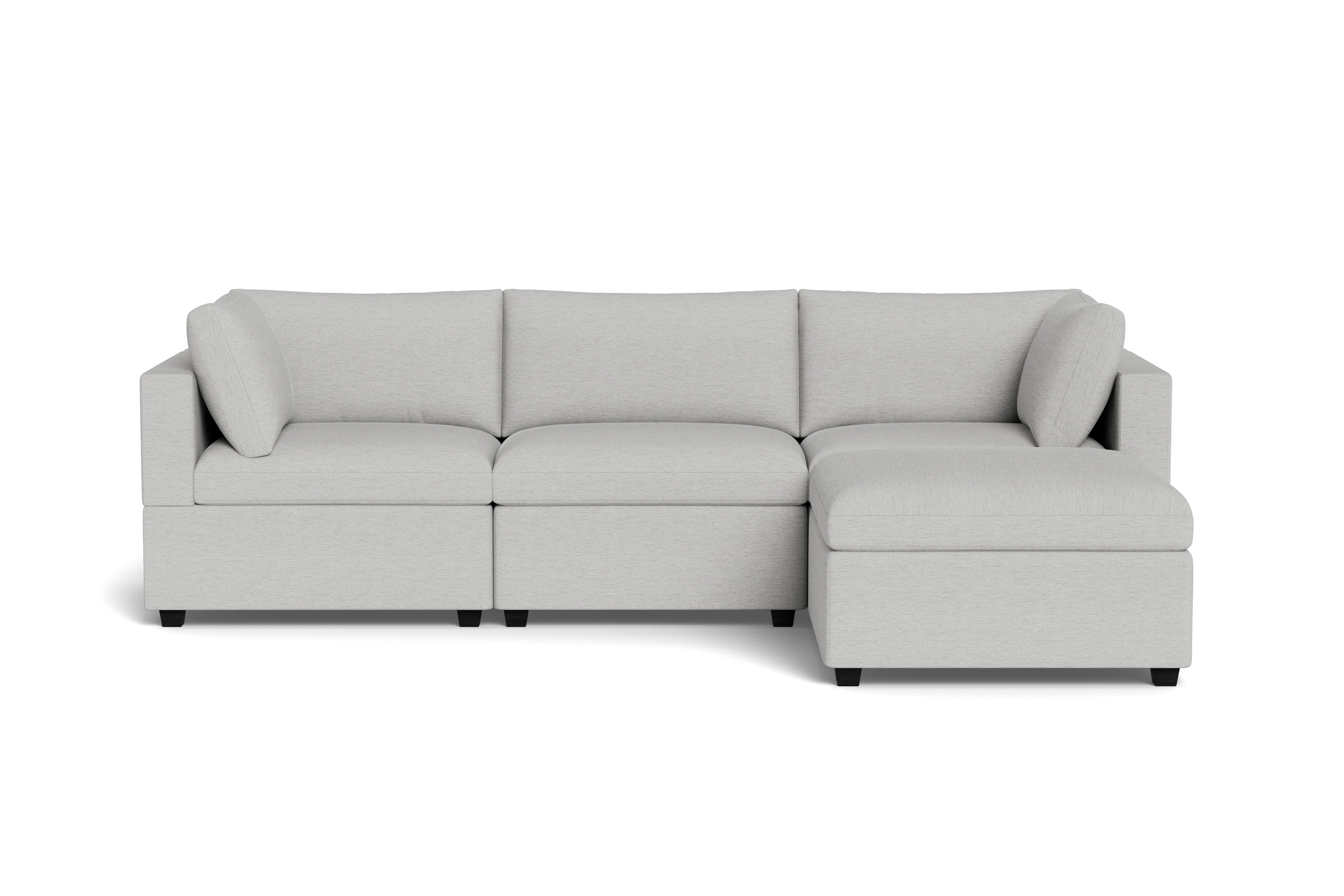 Kova Box Cushion Sofa 122" + Ottoman - Image 60
