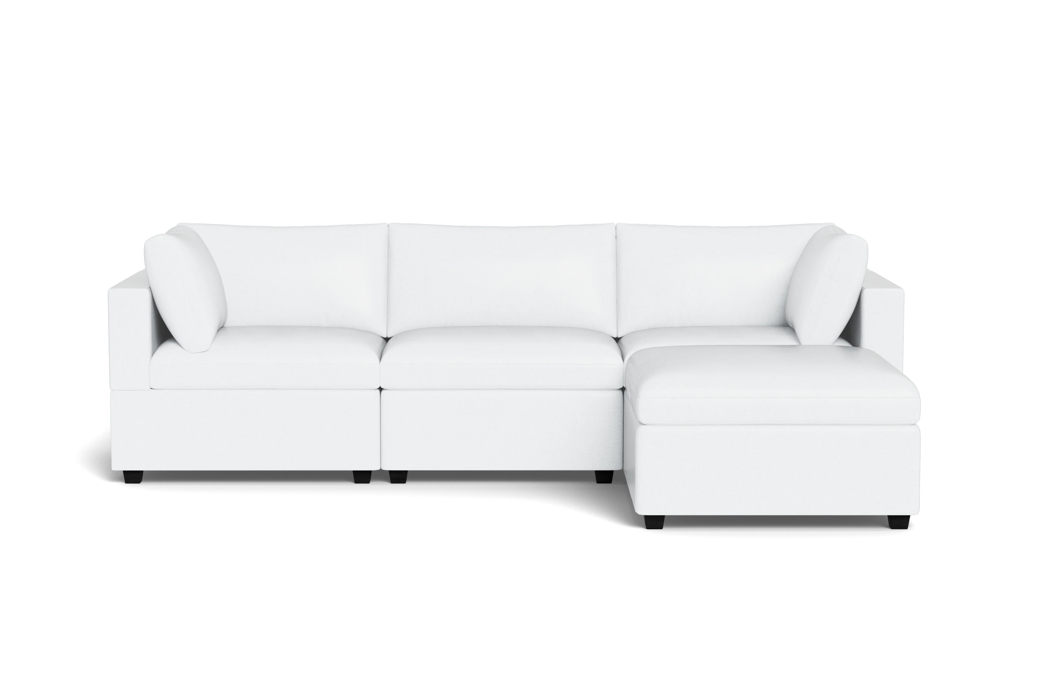 Kova Box Cushion Sofa 122" + Ottoman - Image 66